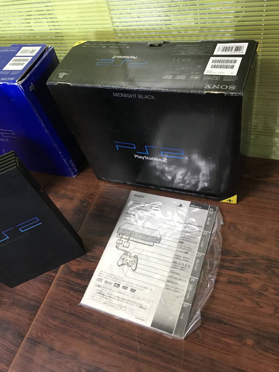 SONY PlayStation2 PS2 7consoles SCPH-50000 30000 18000 working ソニー プレステ2 本体7台 動作品有 C906_画像4