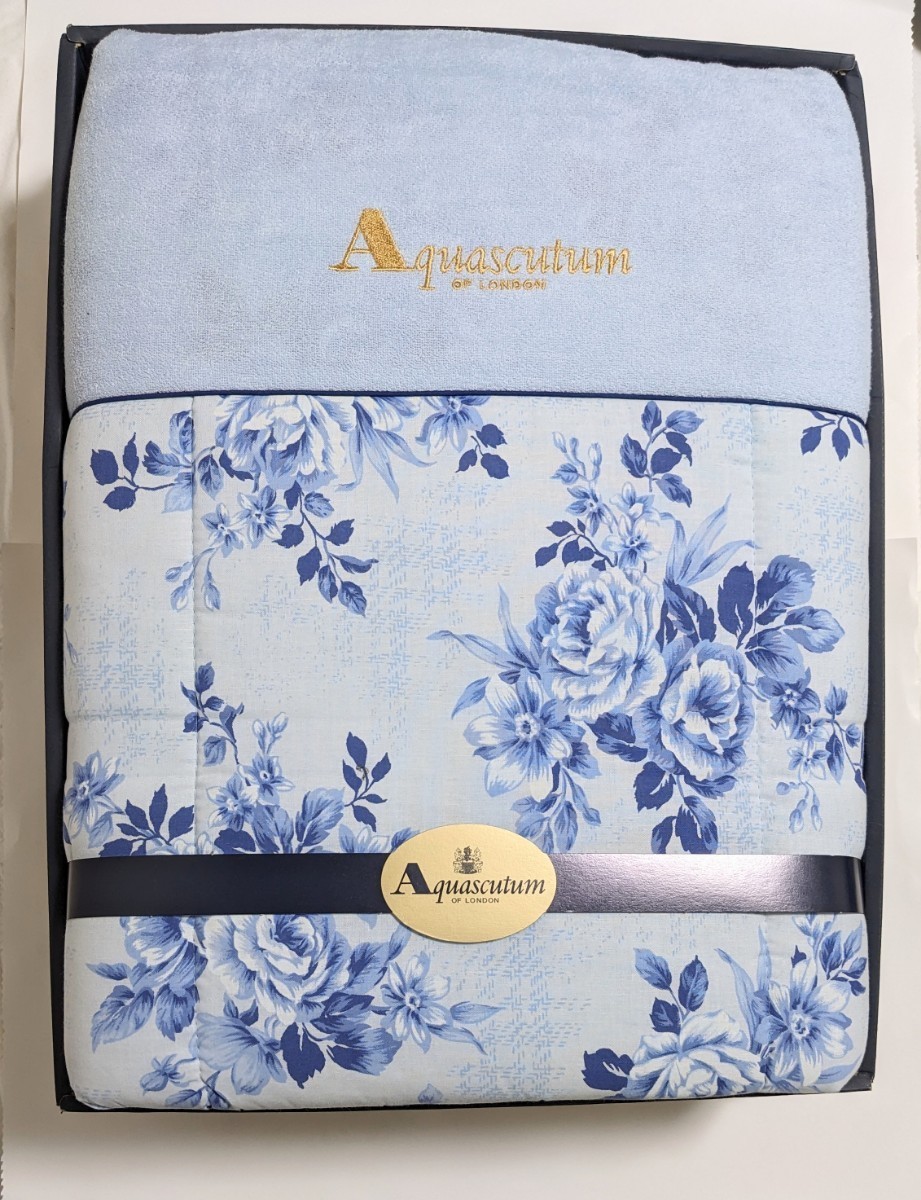 未使用 Aquascutum アクアスキュータム 肌掛け 　ロイヤルコペンハーゲン　140×190cm_画像3