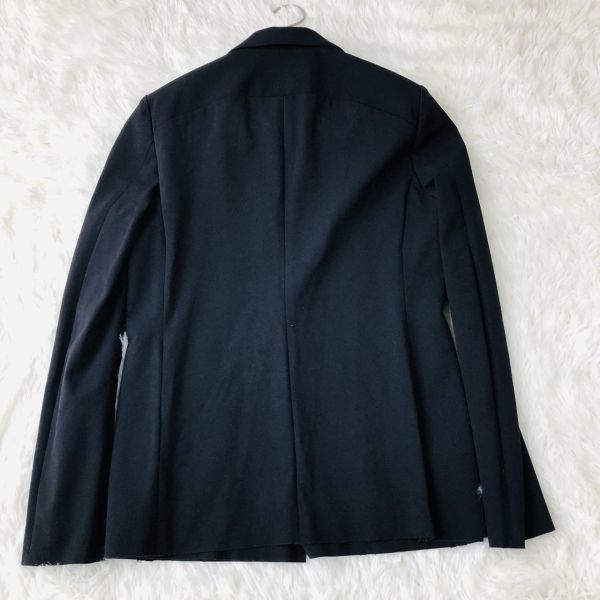 KAZUYUKI KUMAGAI (ATTACHMENT)スーツ　セットアップ　テーラードジャケット　M　ブラック　ナイロン　ストレッチ　ブレザー　メンズ_画像5