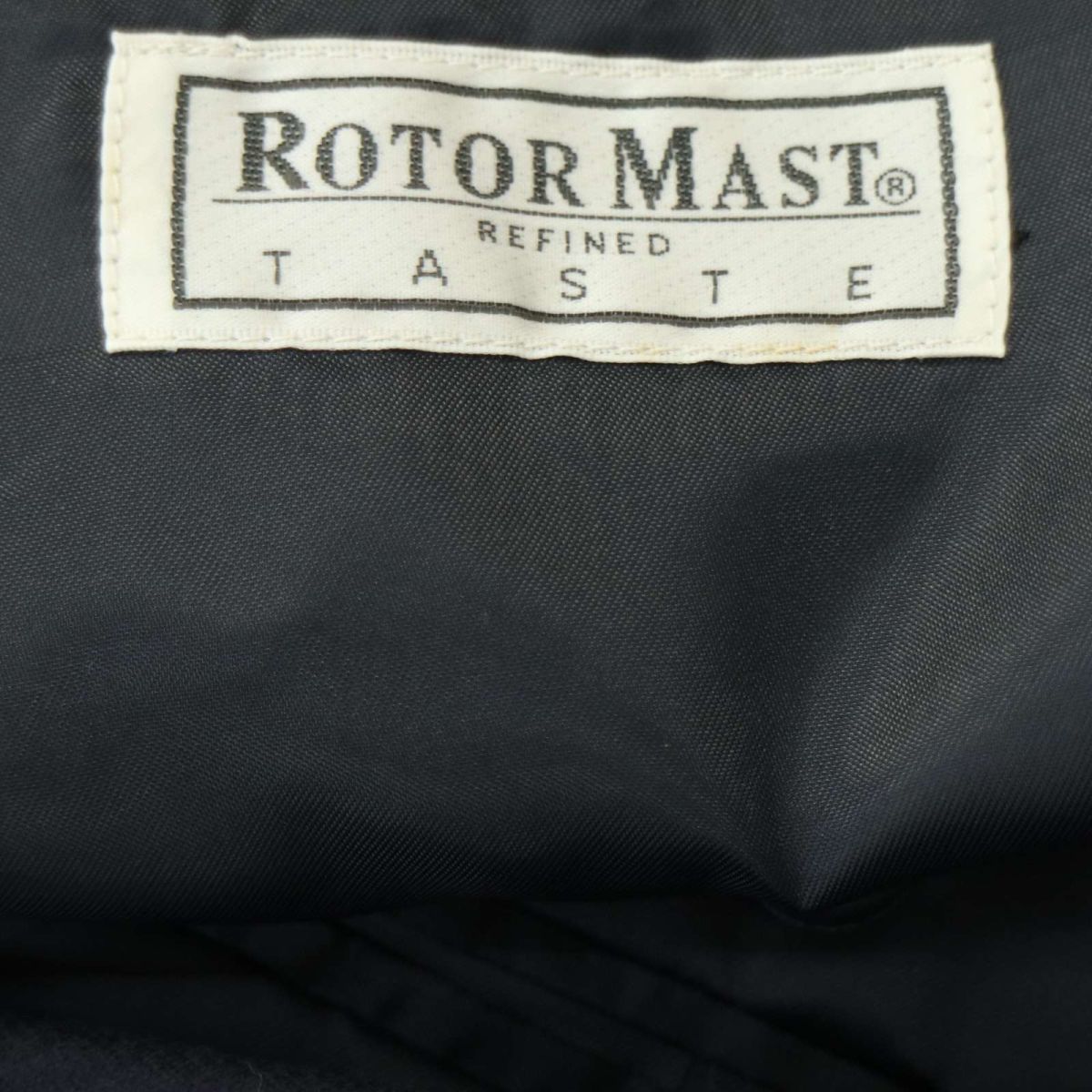 Rotor Mast メンズブランド 秋冬 総裏 刻印 金ボタン★ テーラード ジャケット ブレザー 紺ブレ Sz.AB6　メンズ ネイビー　A4T00153_1#N_画像6