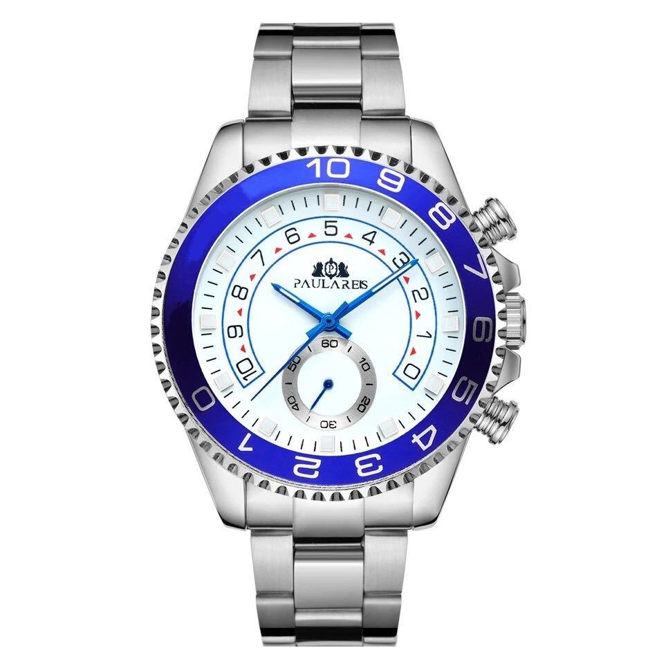 【日本未発売 アメリカ価格30,000円】 PAULAREIS ヨットマスターオマージュ ロレックスオマージュ メンズ腕時計 ブランド腕時計