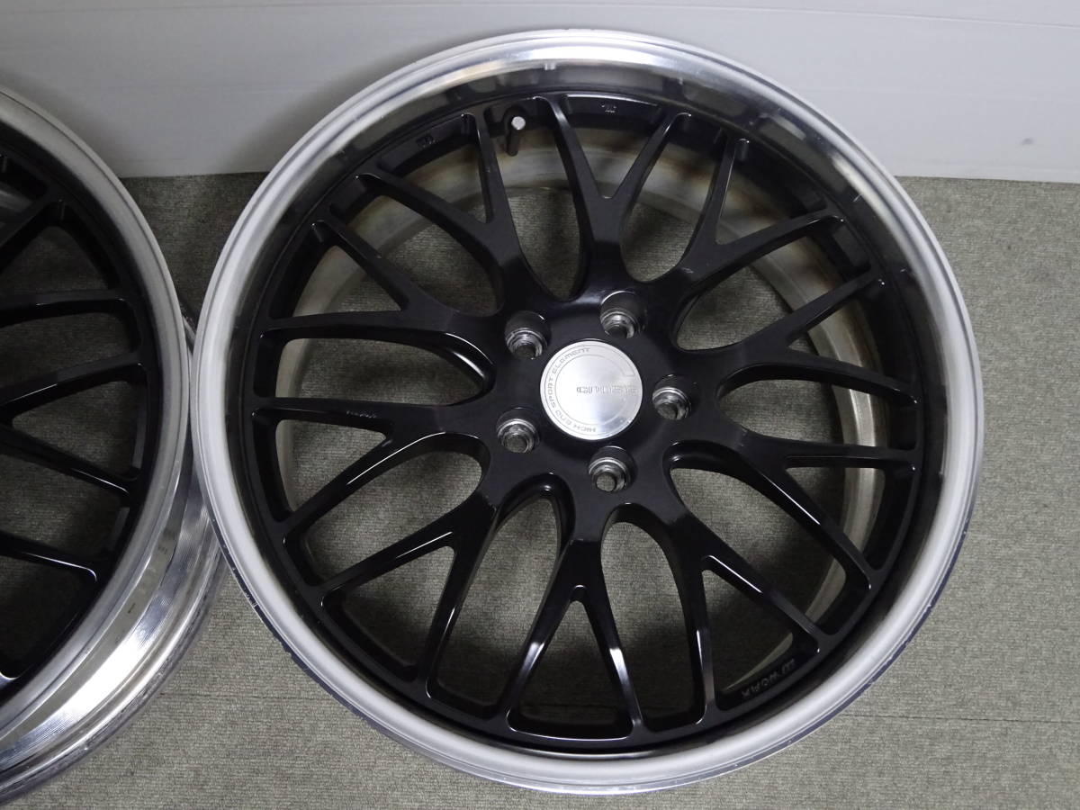 WORK GNOSIS 19インチ 8J 5穴 114.3 +45 4本 ワーク グノーシス WORK GNOSIS 19インチ 8J 5穴 114.3 +45 4本 ワーク グノーシス