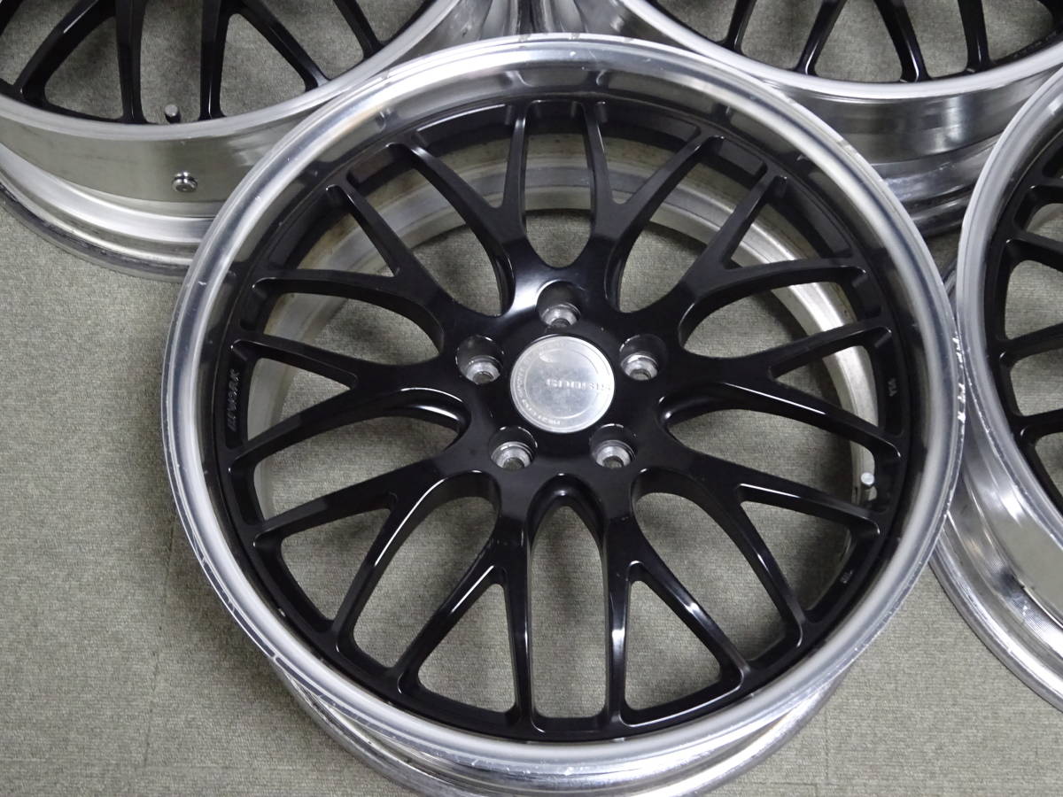 WORK GNOSIS 19インチ 8J 5穴 114.3 +45 4本 ワーク グノーシス WORK GNOSIS 19インチ 8J 5穴 114.3 +45 4本 ワーク グノーシス