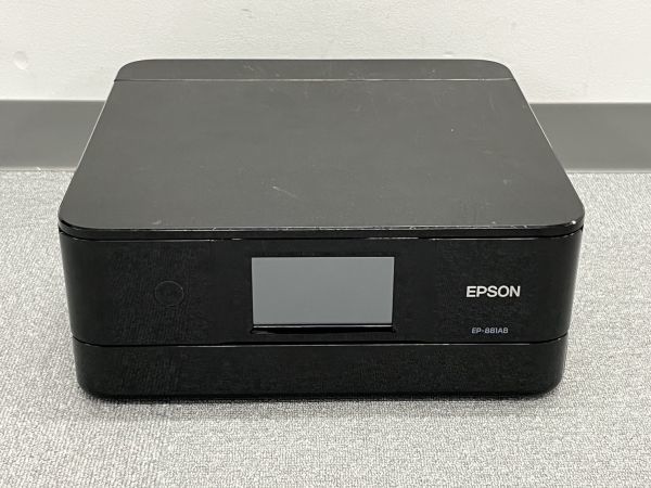 O235-A86-923 EPSON エプソン EP-883AB Colorio カラリオ プリンター インクジェット複合機 ブラック 本体のみ 箱あり_画像2