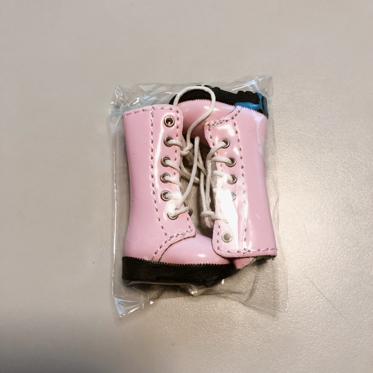 新品！ ブライス 1/6ドール 人形 靴 アウトフィット レースアップロングブーツ ドーリア(Dollia) ピンクの画像10