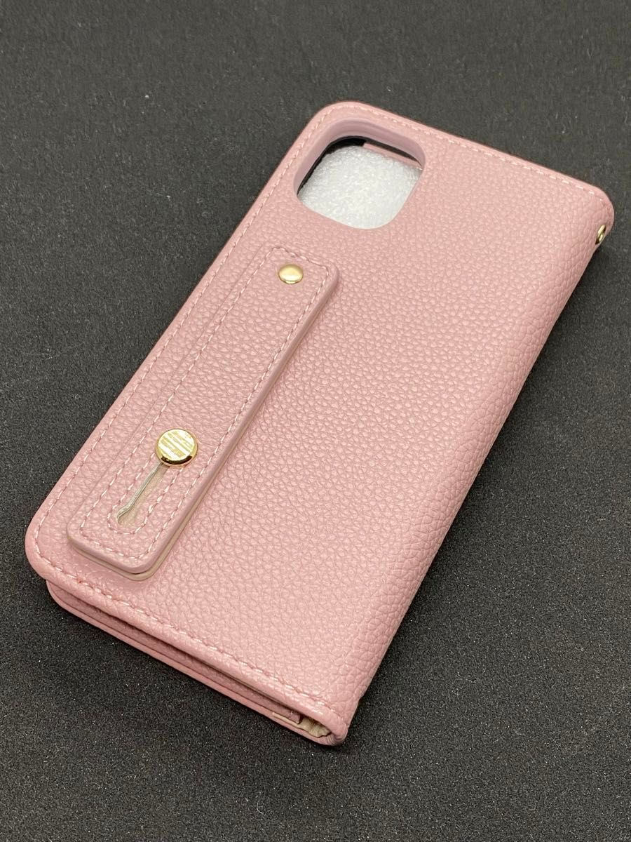 MINTY スマホケース カード収納 手帳型 ピンク 適応機種  iphone 11/XR 