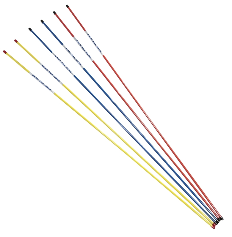 ■③2送料無料【レッド】ブルーティーゴルフ アライメントスティック Alignment Stick【２本組】 BLUE TEE GOLF トレーニングスティック_画像5