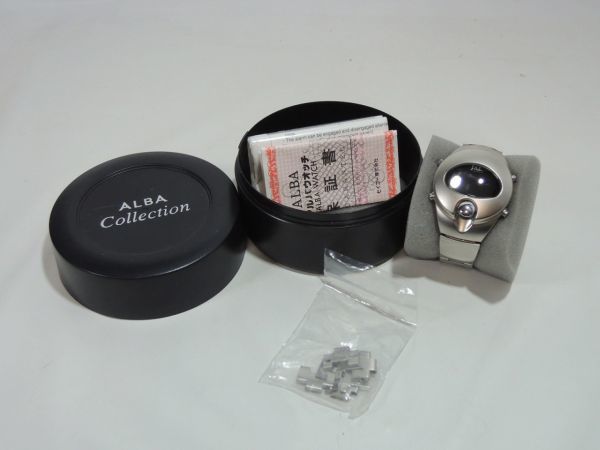 SEIKO セイコー ALBA Collection アルバ コレクション スプーン JAL限定 W620-4340 腕時計 コマあり 動作未確認 0106_画像1