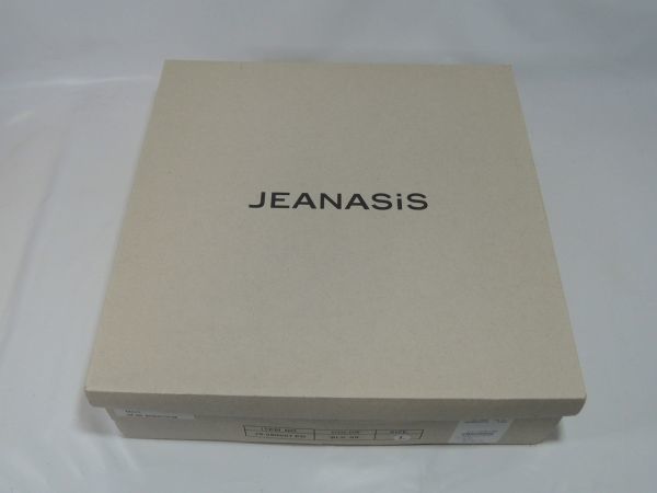 JEANASIS ジーナシス 厚底ブーツ ジップデザインHブーツ ブラック サイズL 0112_画像9