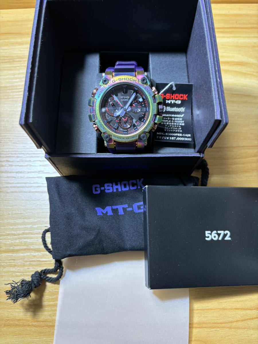 【未使用】G-SHOCK MTG-B3000PRB-1AJR_画像1