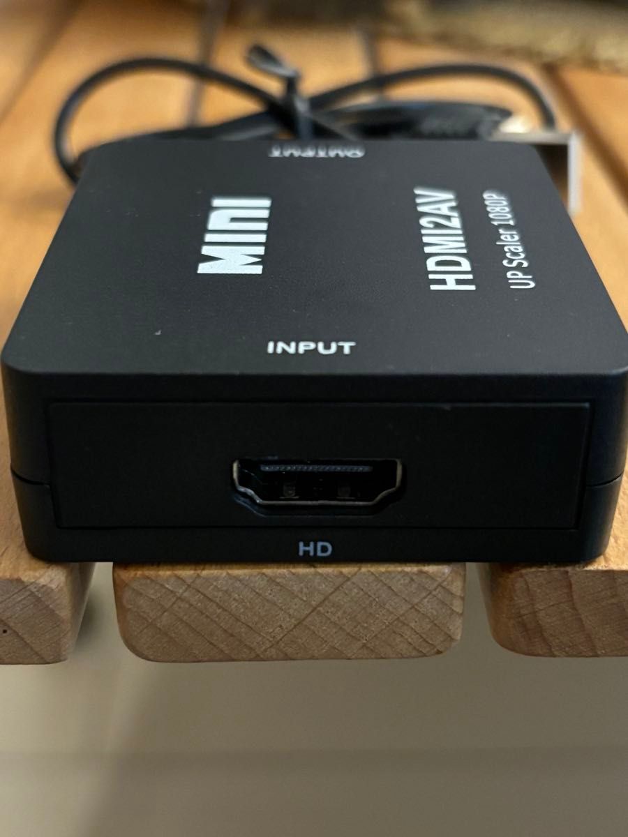 HDMI to AV 変換器 RCA コンバーター 1080P コンバーター黒 アダプター 変換コンバーター