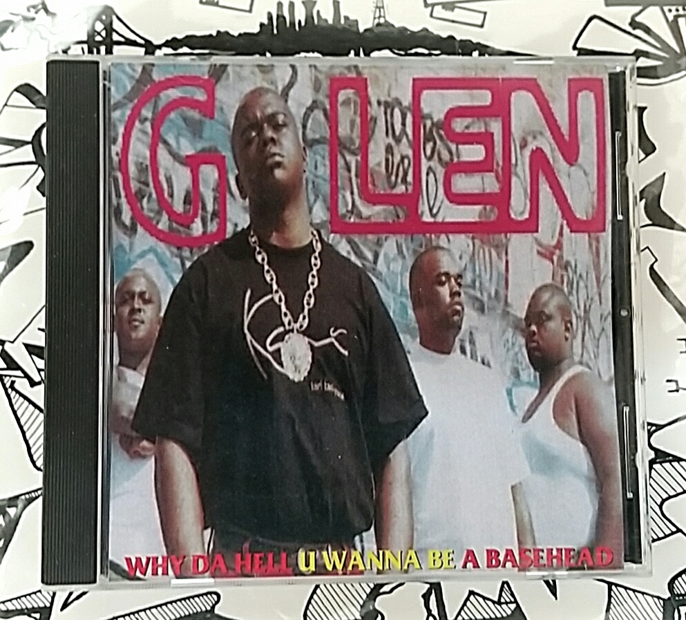 (CD) G Len Why Da Hell U Wanna Be A Basehead / EP / G-rap / G-luv /Gangsta/HipHop/Gラップ/ギャングスタ/ウェッサイ/ヒップホップ_画像1