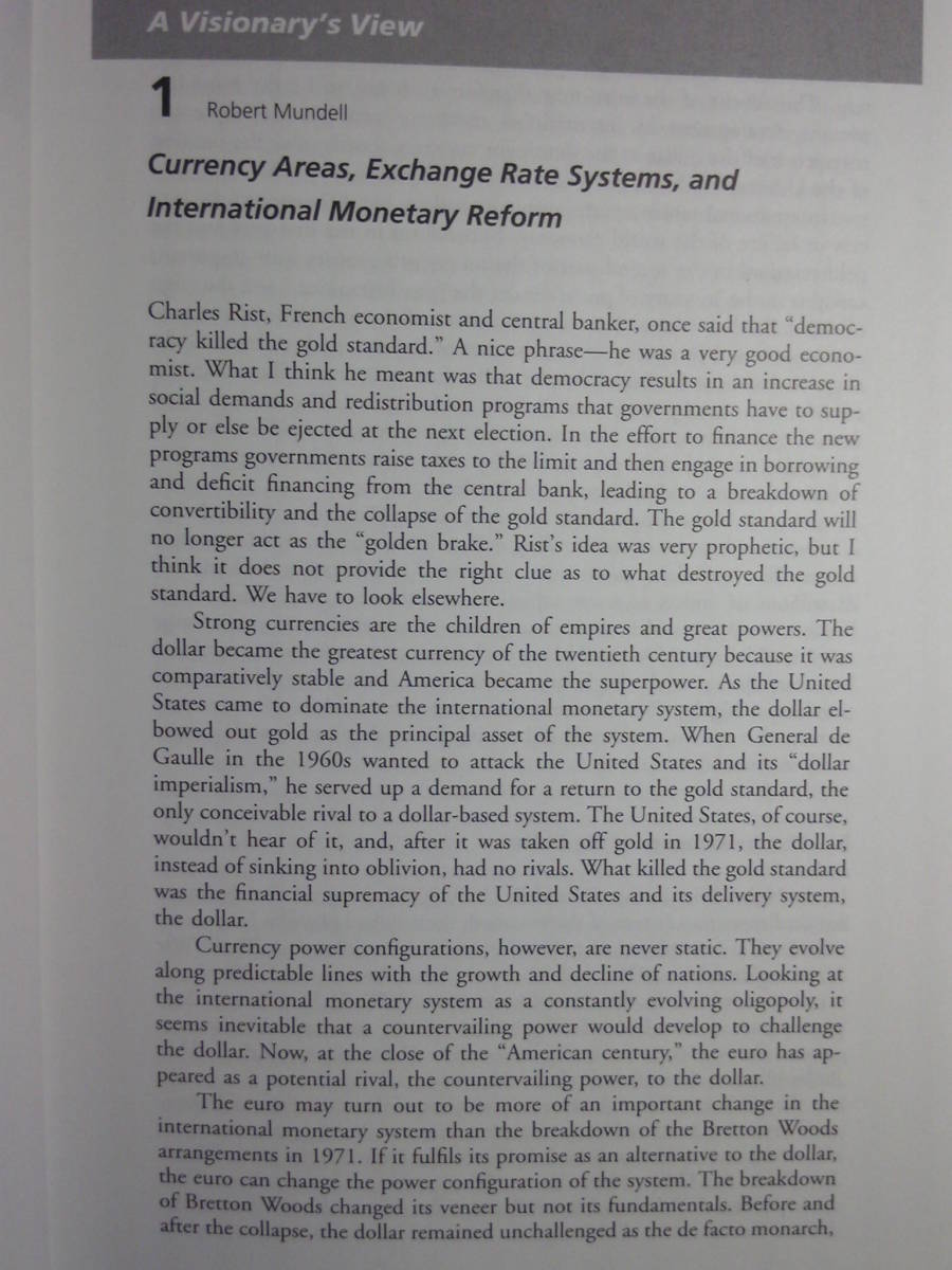 英語/国際経済「The Dollarization Debate/ドル化論争」Oxford University Press 2003年