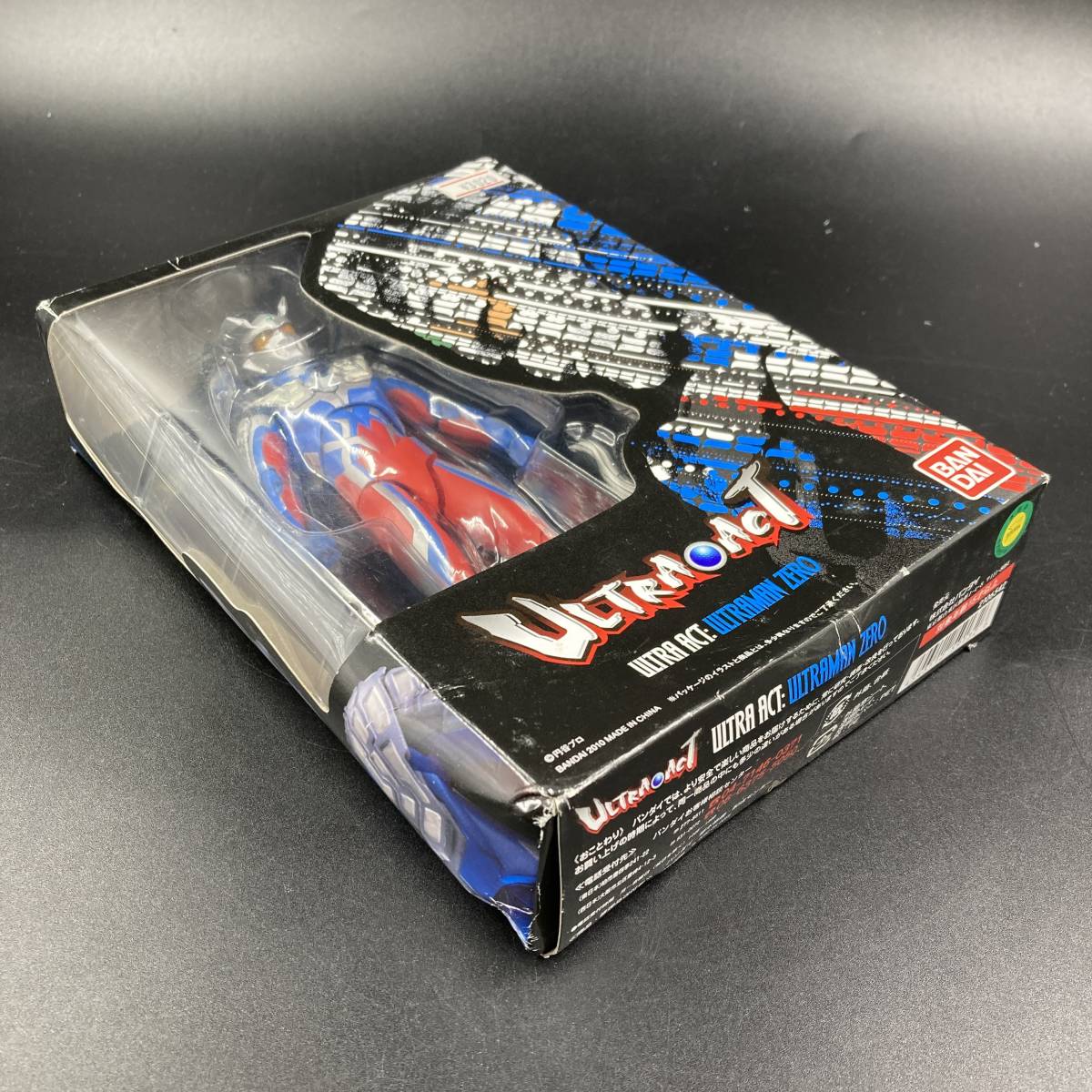 RX7016 バンダイ ULTRA-ACT ウルトラアクト ウルラマン ゼロ フィギュア 未使用品 箱難あり_画像5