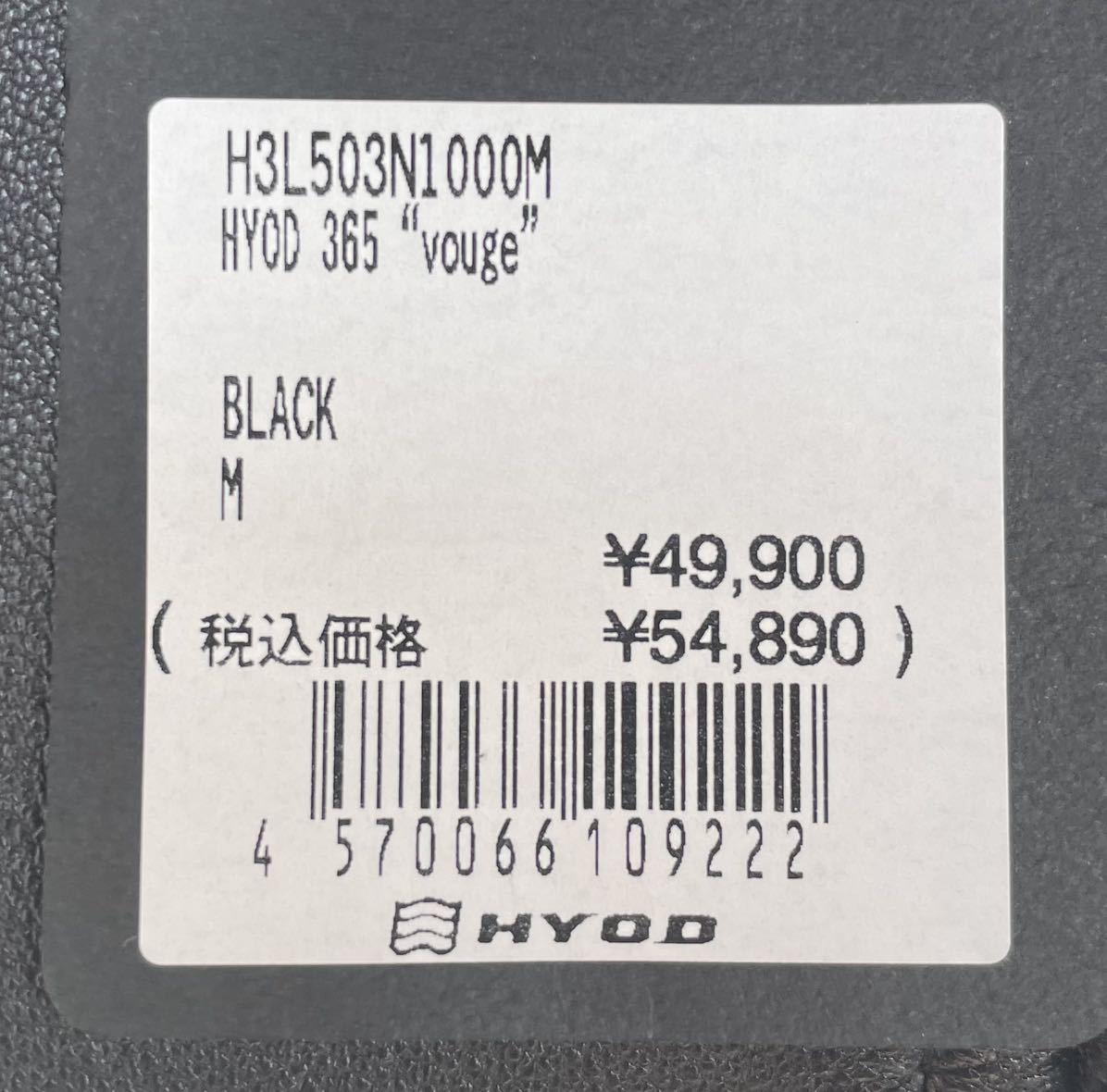 H3L503N HYOD 365 “vouge” Mサイズ 新品 レザージャケット_画像3