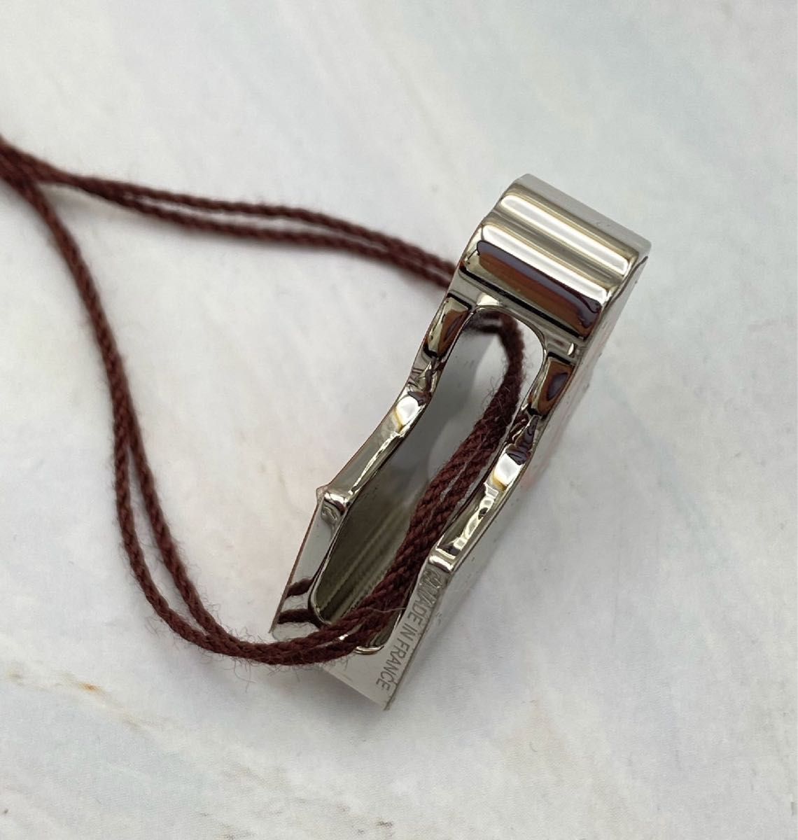 HERMES エルメス カドリージュ ツイリーリング シルバー HERMES エルメス カドリージュ ツイリーリング シルバー
