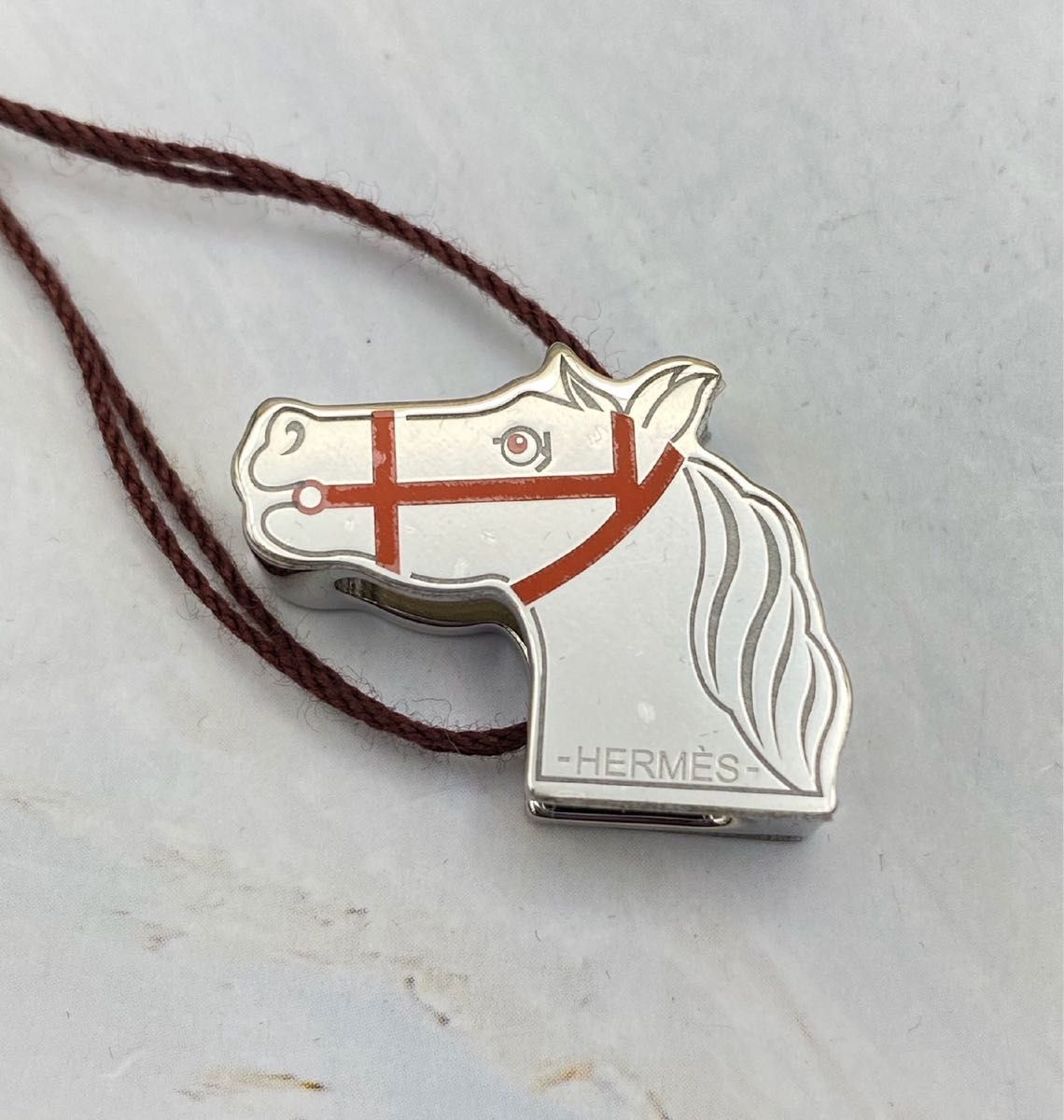 HERMES エルメス カドリージュ ツイリーリング シルバー HERMES エルメス カドリージュ ツイリーリング シルバー