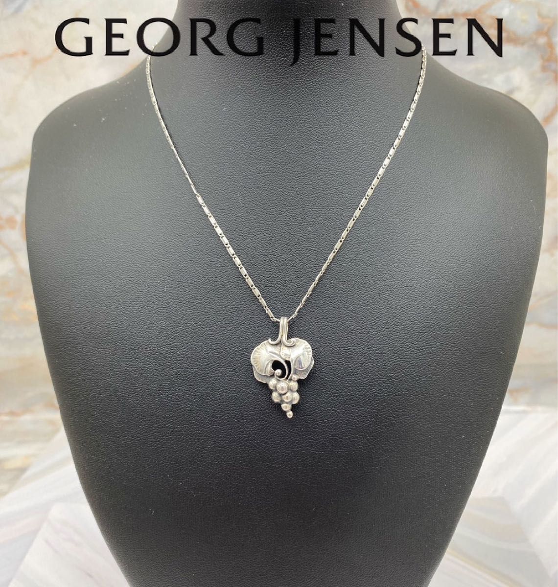 GEORG JENSEN ジョージ ジェンセン　1996年イヤーペンダントSV925　ネックレス