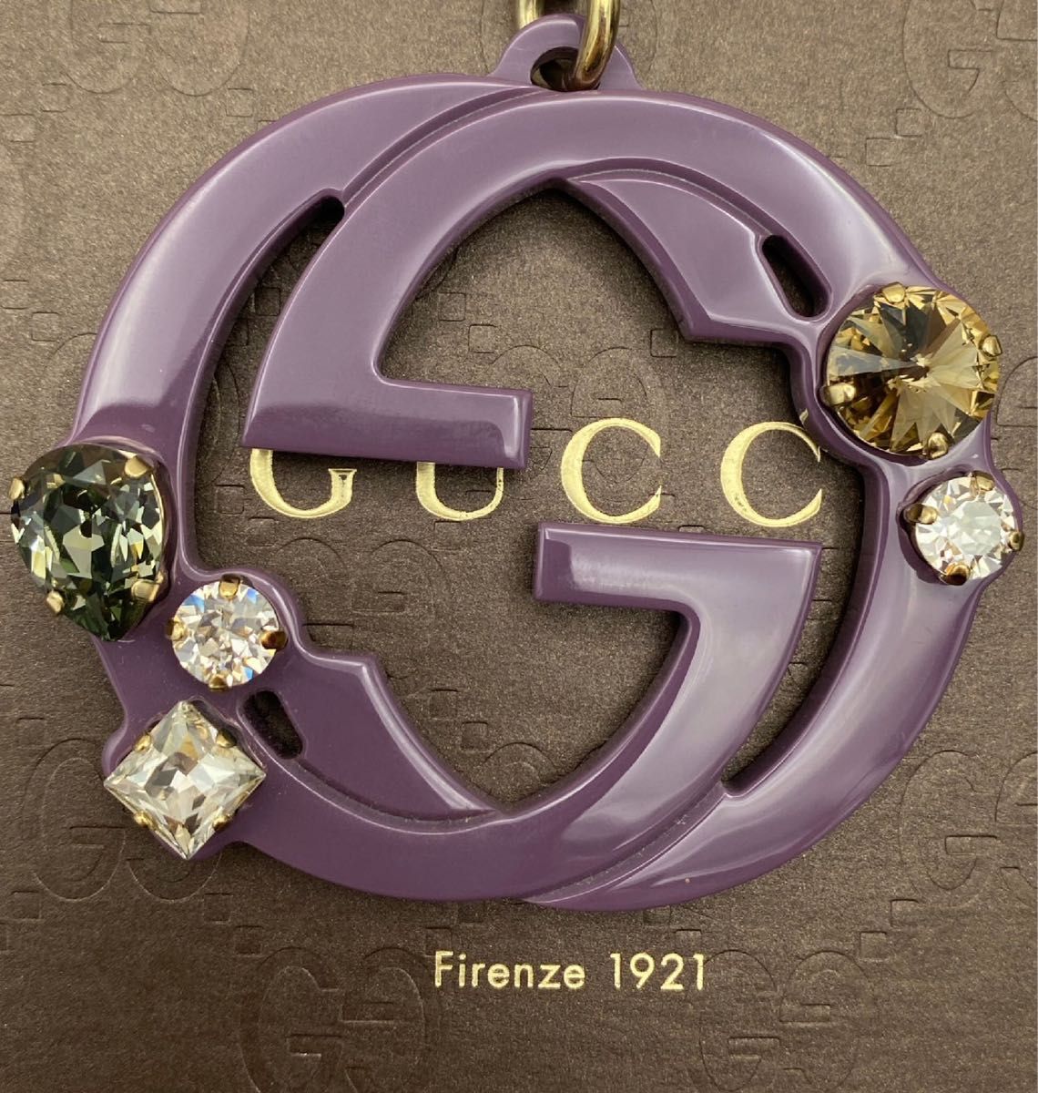 GUCCI グッチ キーホルダー キーリング GG ビジュー GUCCI グッチ キーホルダー キーリング GG ビジュー