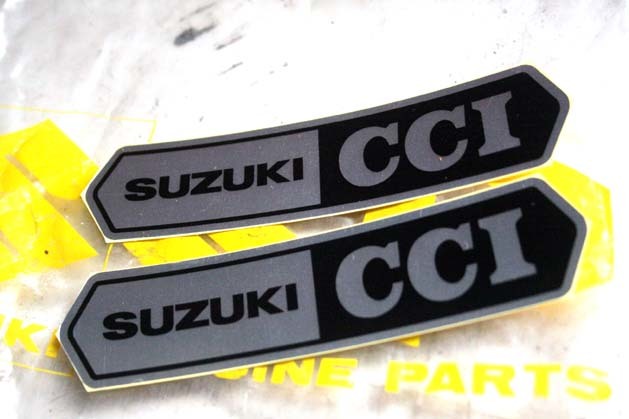  Suzuki CCI sticker inspection Colleda K125GT750T21T250T350A90AS90AC90A100T125TC200K50KS50T90T200T500K30K10B120K70K80K90K125AS50AC50GT380B120