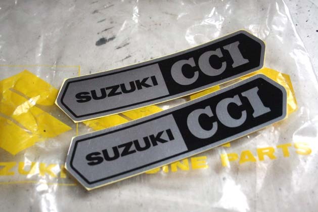  Suzuki CCI sticker inspection Colleda K125GT750T21T250T350A90AS90AC90A100T125TC200K50KS50T90T200T500K30K10B120K70K80K90K125AS50AC50GT380B120