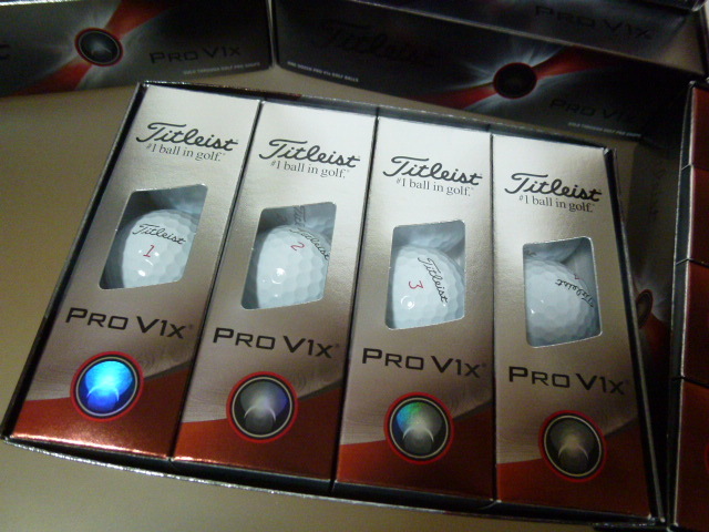 ◆2023年！最新/日本正規品◆Titleist new タイトリスト PRO V1x /ホワイト/1ダース/新品◆ローナンバー/プロV1X！世界使用率NO1★_画像6