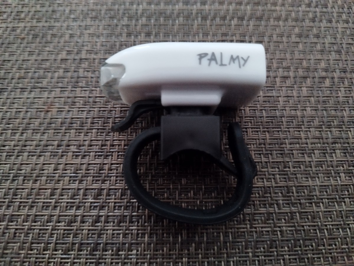 PALMY コロン USB充電 ハンドルバーマウントLEDライト【美品】【即決】_画像2