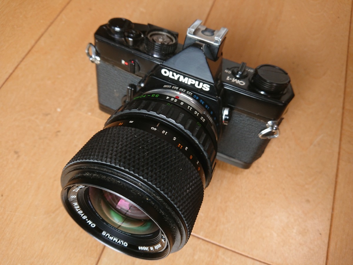 OM-1 OM-10 35-70mm 35-200mm 70-210mm OLYMPUS オリンパス カメラ3台 レンズ3本 ジャンク_画像6