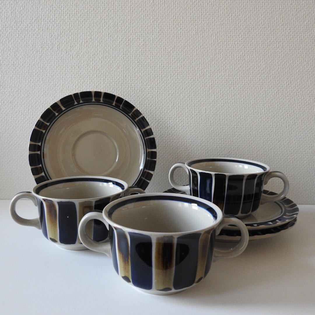 美品 Yamato hand painted 1923 カップ&ソーサー スープカップ 美品 Yamato hand painted 1923 カップ&ソーサー スープカップ