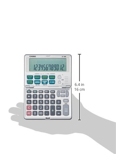  Casio financial calculator folding notebook type BF-480-N