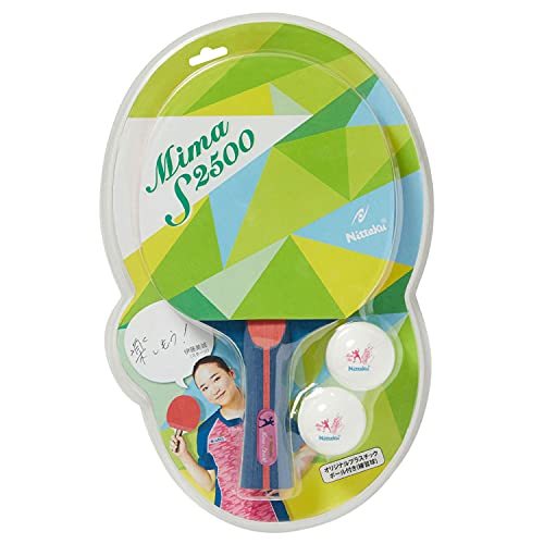 ニッタク(Nittaku) 卓球 ラケット Mima S2500 シェークハンド 貼り上がり プラボール2個付き NH5140_画像4