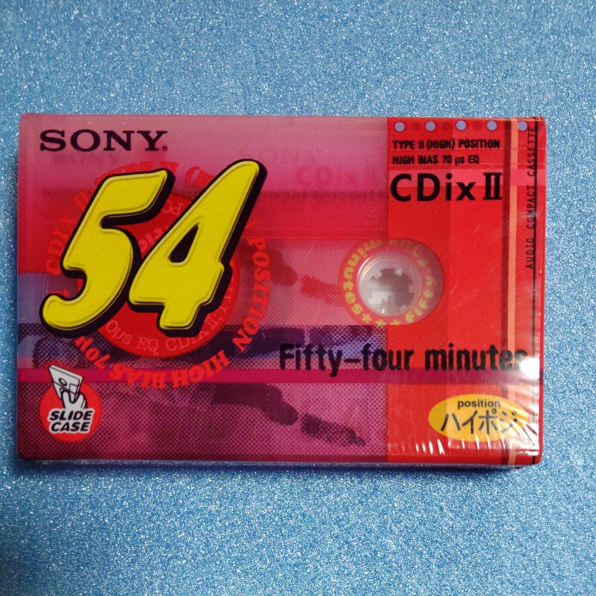 SONY ハイポジション カセットテープ CDixⅡ　54　2本　　値下げ済みです。