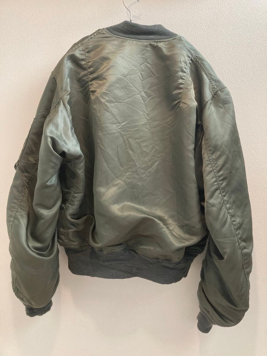 70s 米軍実物 フライトジャケット(L-2B 1979年度) グランド 70s 米軍実物 フライトジャケット(L-2B 1979年度) グランド