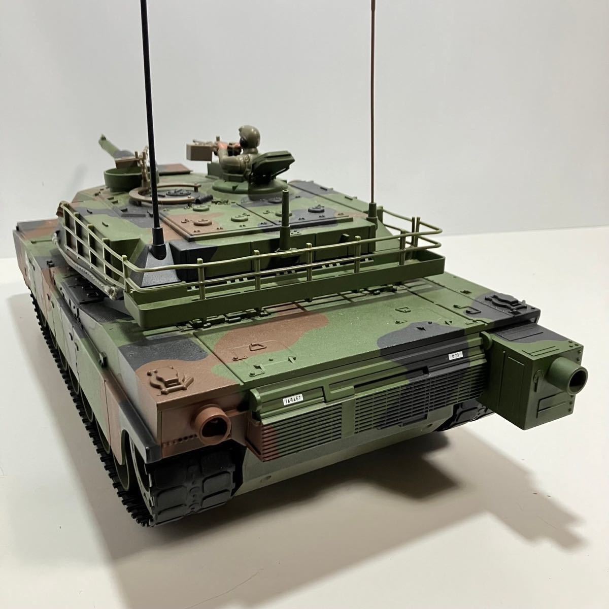 童友社 M1A1エイブラムス 1/16戦車 RC NATO軍迷彩塗装仕様_画像3