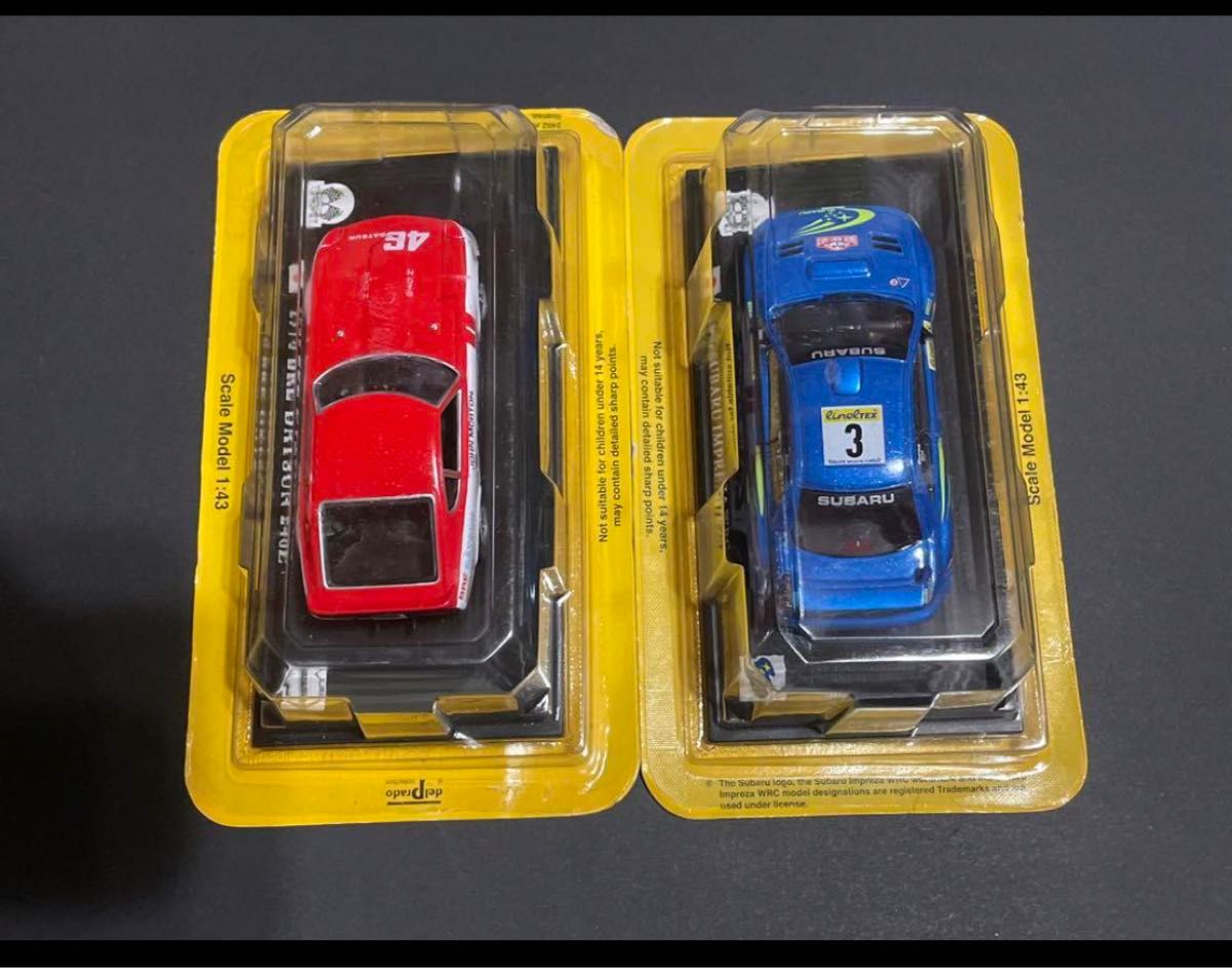 デル・プラド  1/43インプレッサ WRC ダットサ240Z セット