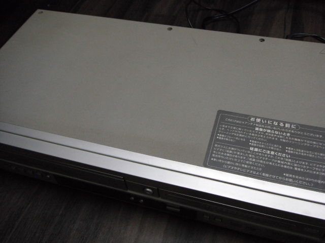 DXアンテナ DVD/VHS コンビネーションデッキ DV-140V 一体型ビデオデッキ 2008年製 動作確認済 Z-Bの画像4