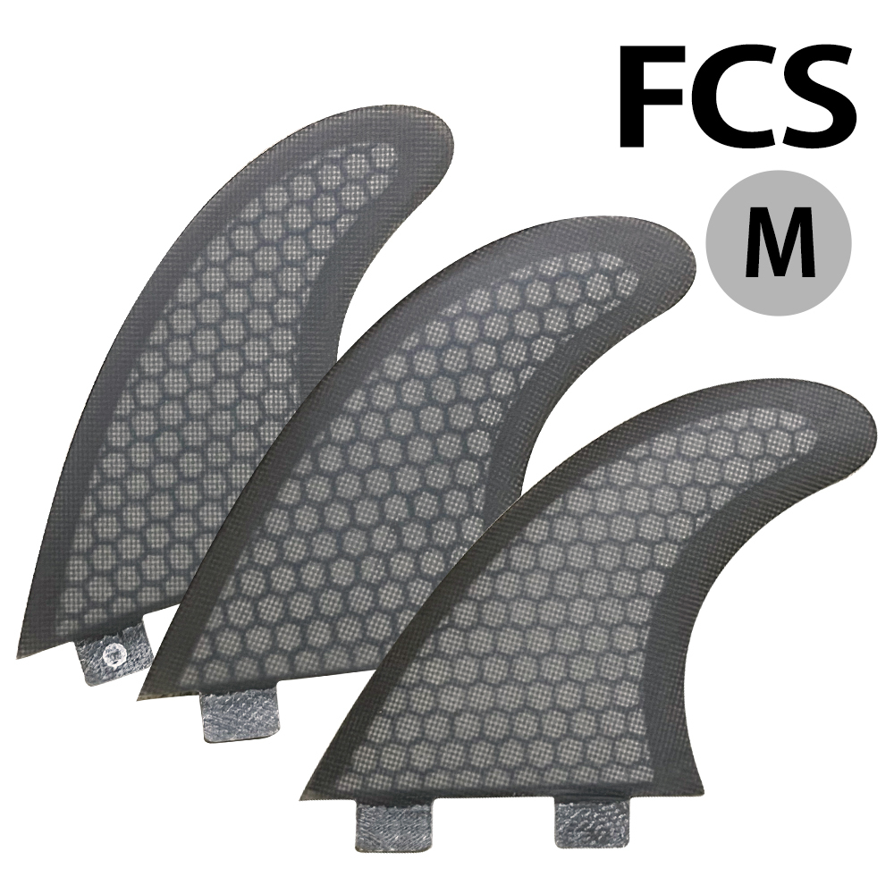FCSスラスターフィン新品3枚セットMサイズ M5/G5/PC5/AM2 パフォーマー ハニカムコア ファイバーグラス サーフボードエフシーエス_画像1
