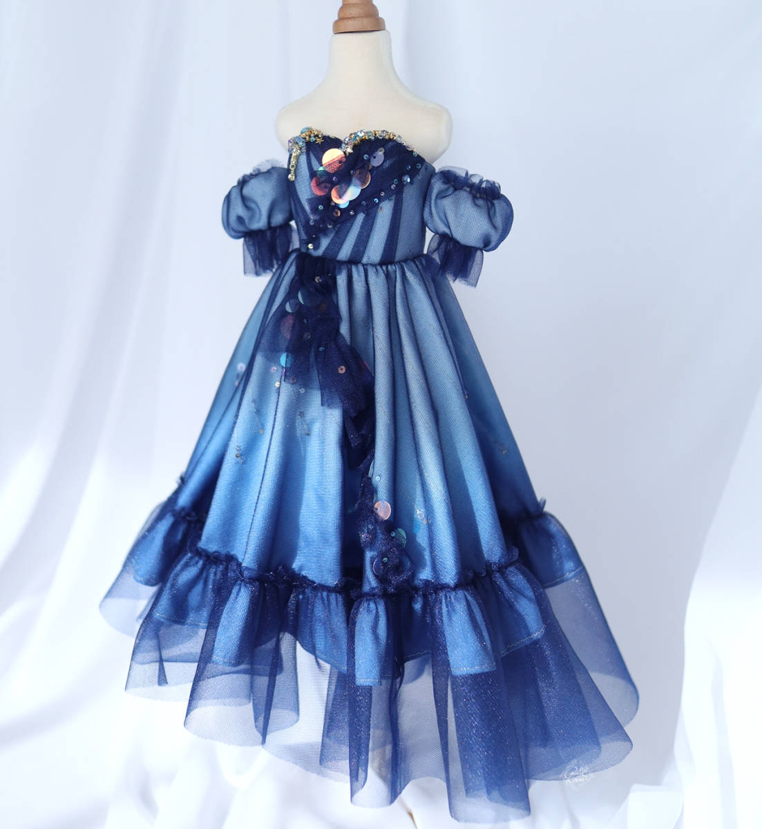 Atelier Koemi「天の川のドレス」1/4size ドール服 ドレスセット Atelier Koemi「天の川のドレス」1/4size ドール服 ドレスセット