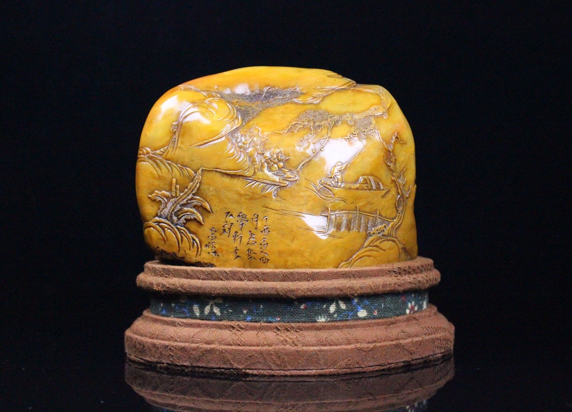 25600円 *珍品旧蔵* 中国古代旧蔵精品寿山石田黄石【雅居】印鑑 25600円 *珍品旧蔵* 中国古代旧蔵精品寿山石田黄石【雅居】印鑑
