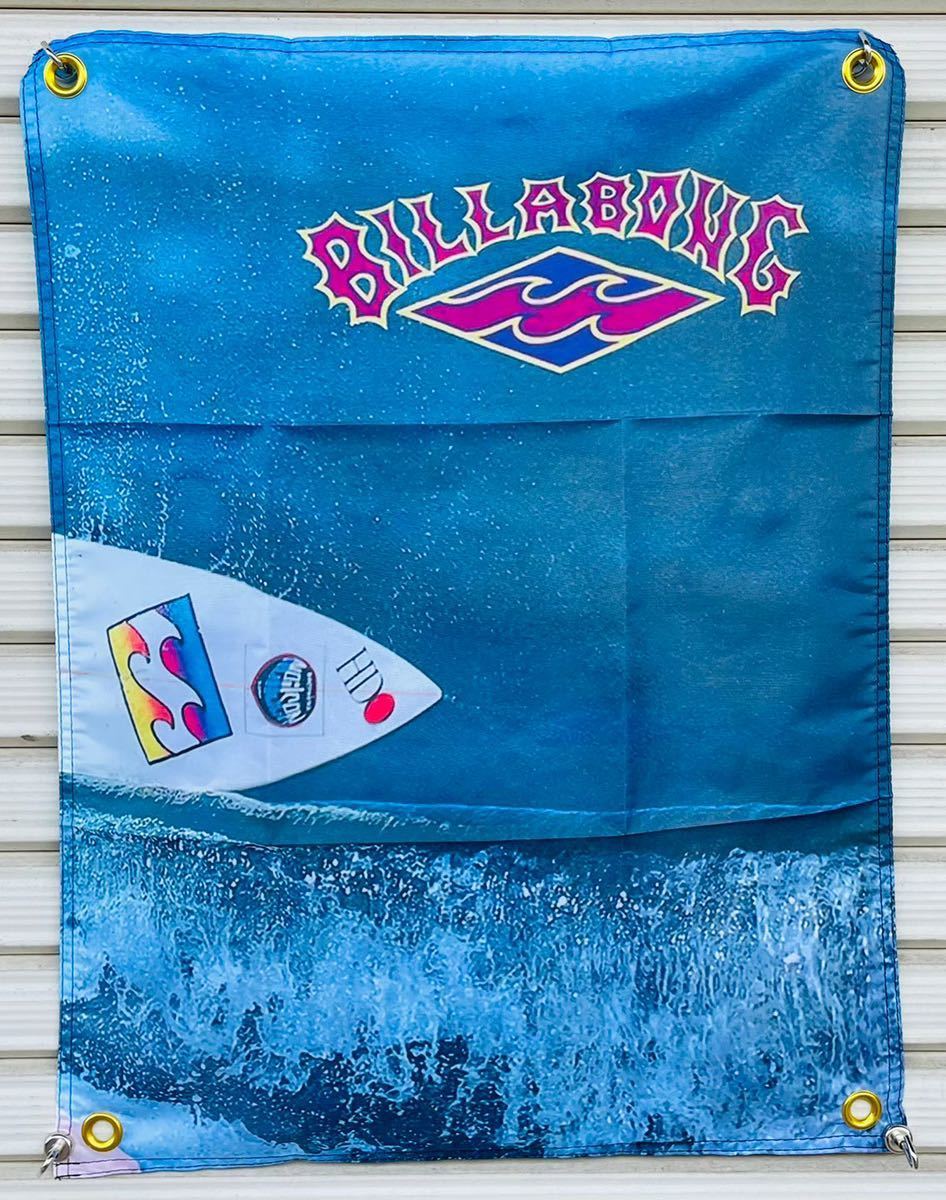 BILLABONG ビラボン ハワイ サーフィン バナー フラッグ カリフォルニア スケボー サップ ヨガ 女性 アート 雑貨 コレクション DIY BA95_画像1