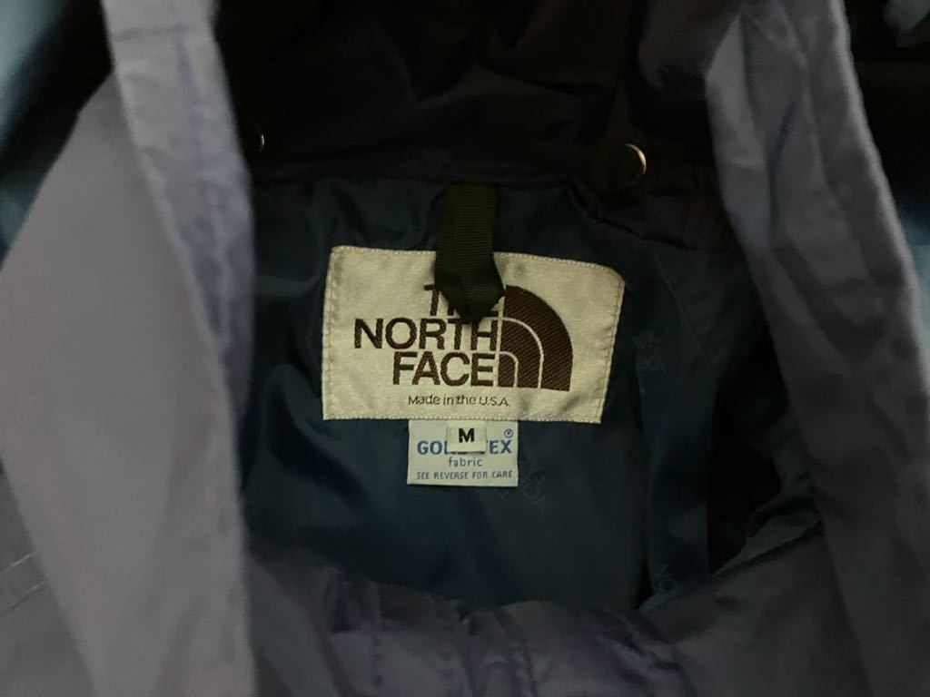 THE NORTH FACE マウンテンパーカー GORE-TEX 茶タグ ネイビー Mサイズ_画像3