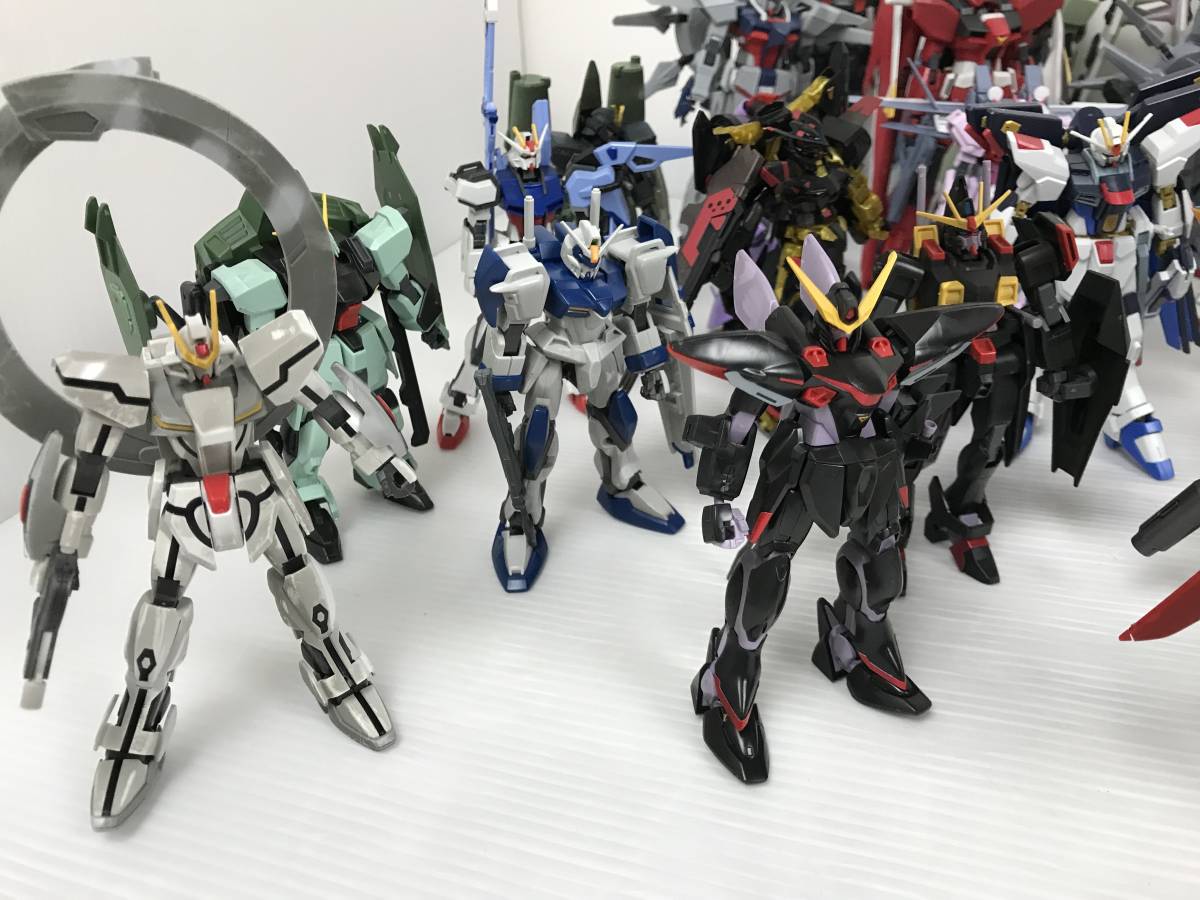 1円スタート 機動戦士ガンダム ガンプラ 完成品 現状 ジャンク 46体 まとめて 大量 セット ガンダム プラモデル ザク ドム 百式_画像2