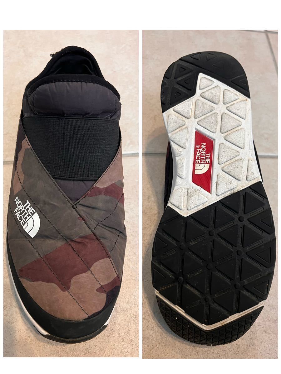 【中古品】THE NORTH FACE ノースフェイス ヌプシトラクションロー8081728N3X 27cm_画像2