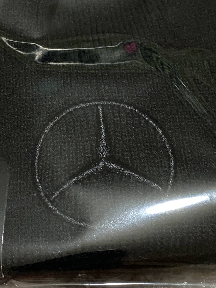 ★新品 正規品 純正 メルセデス・ベンツ ニット帽 ニットキャップ フリーサイズ Mercedes-benz ブラック 黒★_画像4