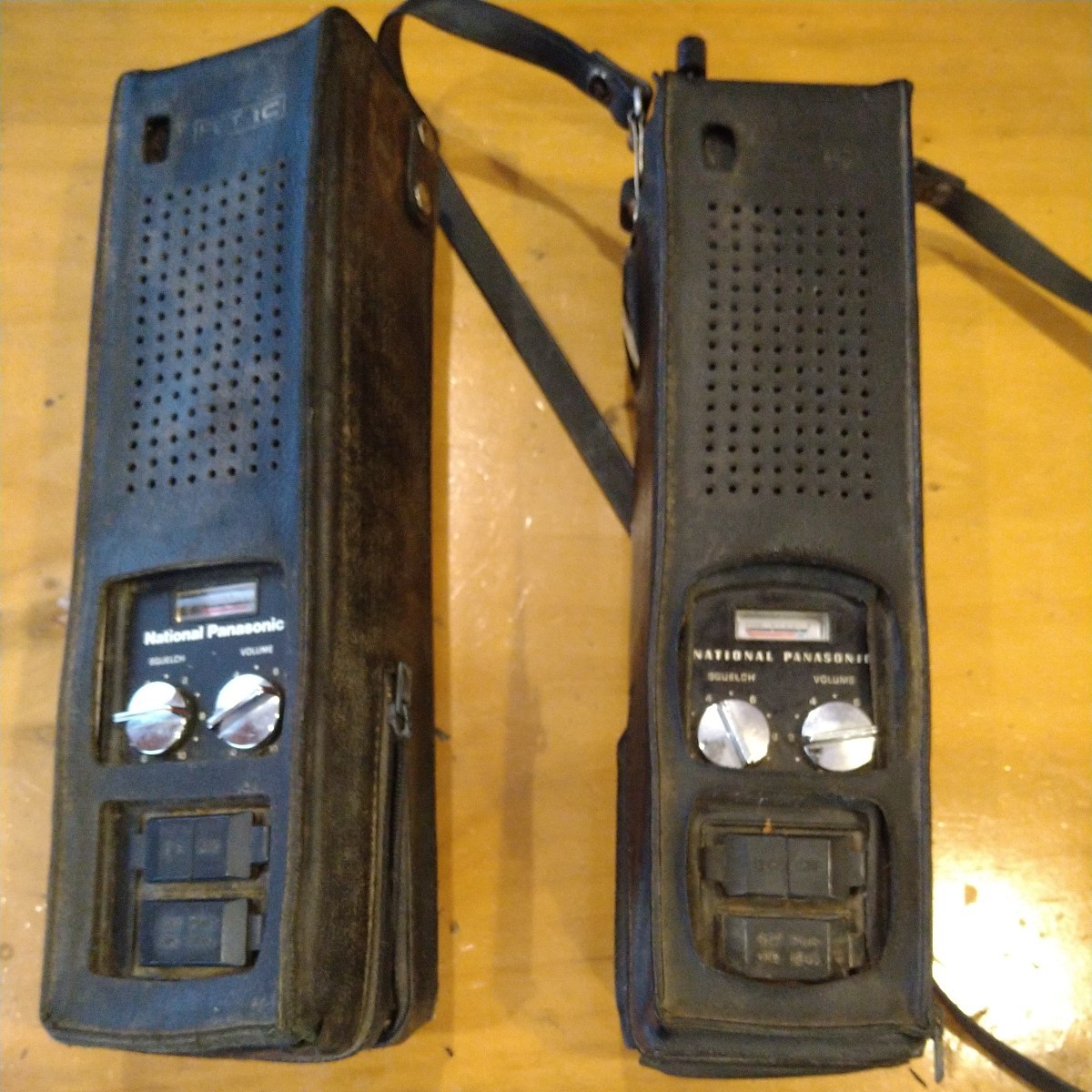 トランシーバー National　Panasonic 無線機　昭和レトロ　２台セット送料無料_画像1