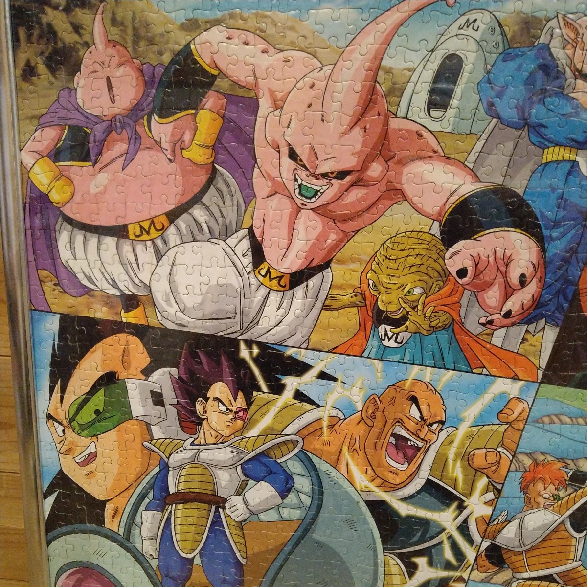 ジグソーパズル完成品 ドラゴンボール アルミ額縁フレーム付き