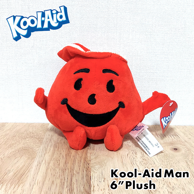  soft toy cool aid man 6 -inch KOOL AID character red american lovely miscellaneous goods mascot interior 