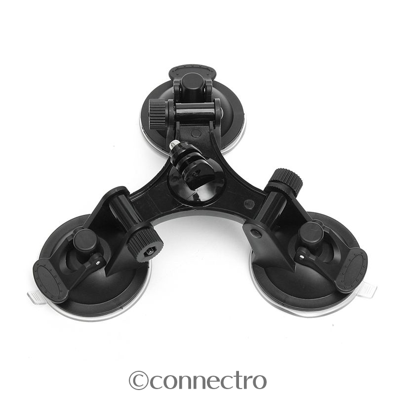 【新品】GoPro 車両用超強力トリプル吸盤マウントホルダースタンド_画像2