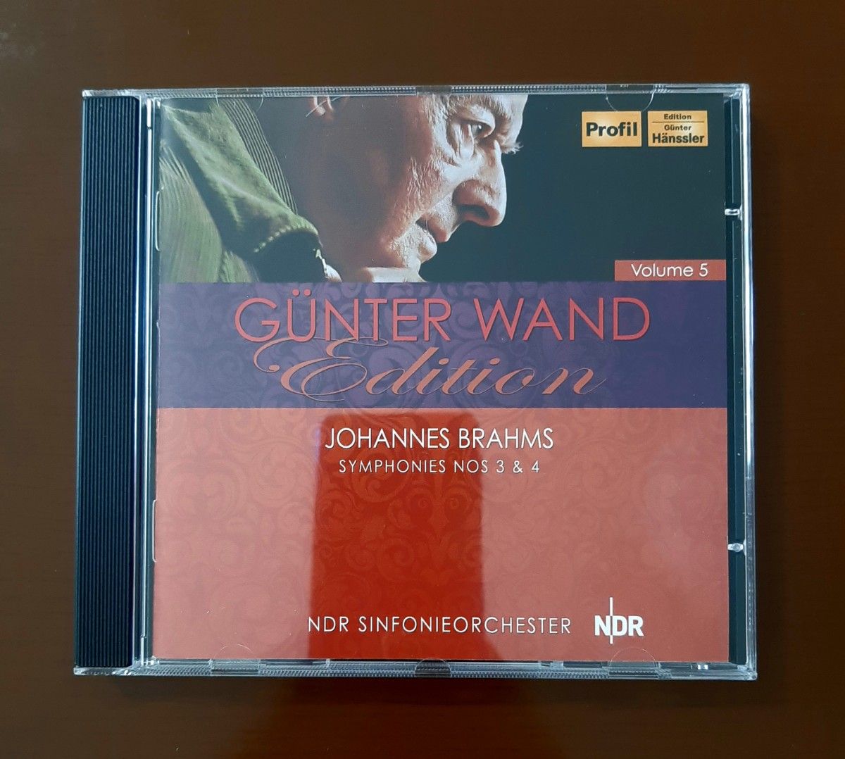 ブラームス 交響曲 3番 4番 ギュンター・ヴァント 北ドイツ放送交響楽団 1990年ライヴ