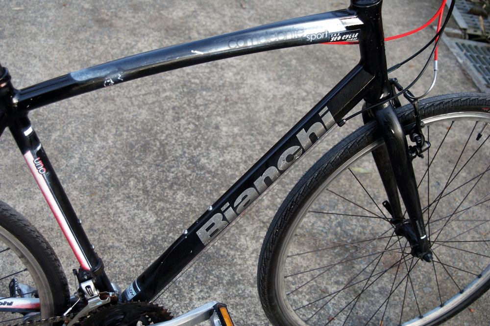 Bianchi Camaleonte sport 530mm アルミフレーム_画像5